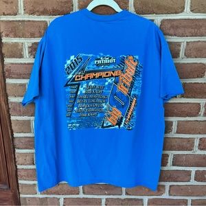 Y2K car racing T-shirt past champions tribute size: 2 XL